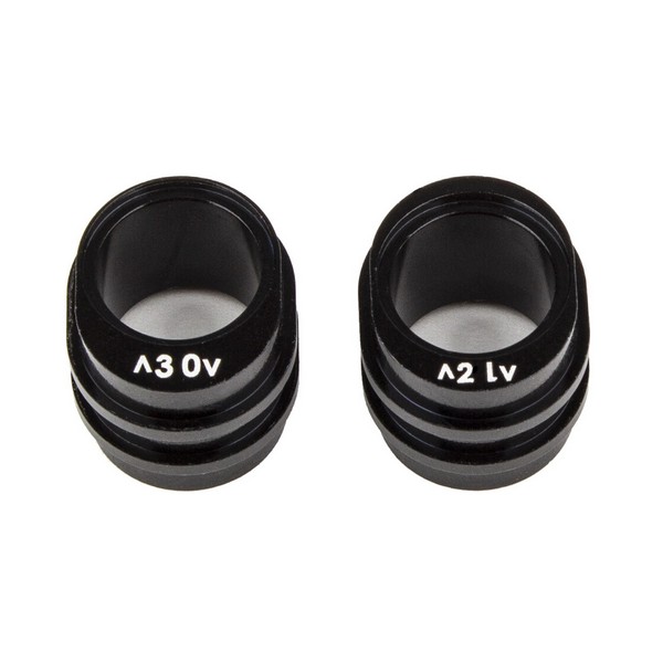 Team Associated AE92320 - RC10B74.2 FT Rear Gearbox Pinion Height Inserts, machined