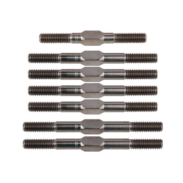 Team Associated AE92361 - RC10B74.2 FT Titanium Turnbuckle Set, 3.5mm