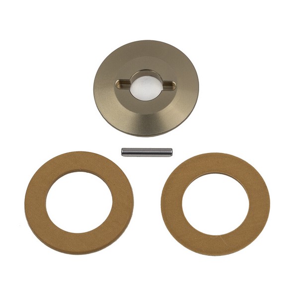 Team Associated AE92370 - RC10B74.2 FT Decoupled Slipper Hub and Pads