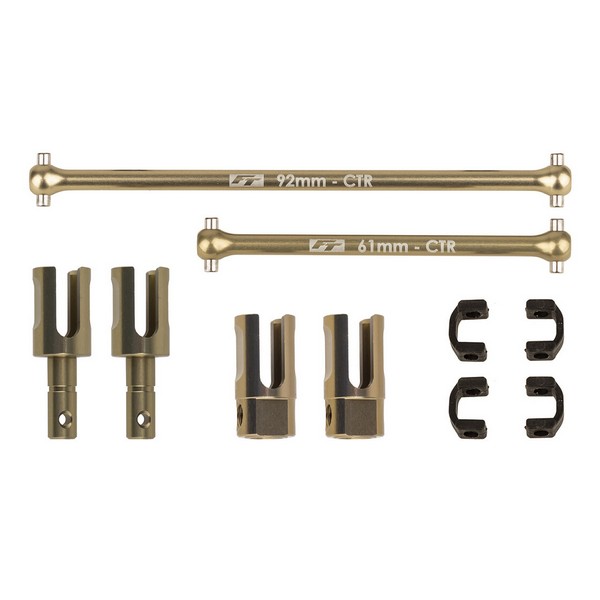 Team Associated AE92372 - RC10B74.2 FT Lightweight Driveline Center Kit