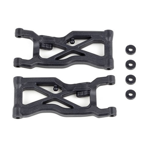 Team Associated AE92409 - RC10B7 FT Rear Suspension Arms, carbon