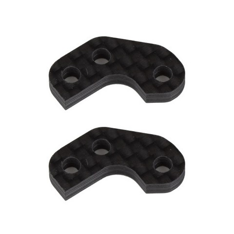 Team Associated AE92469 - RC10B7 Caster Block Link Mount Set, -2mm