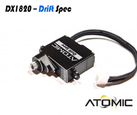 Atomic AESC03D - DX1820 MG Servo (for Drifting)