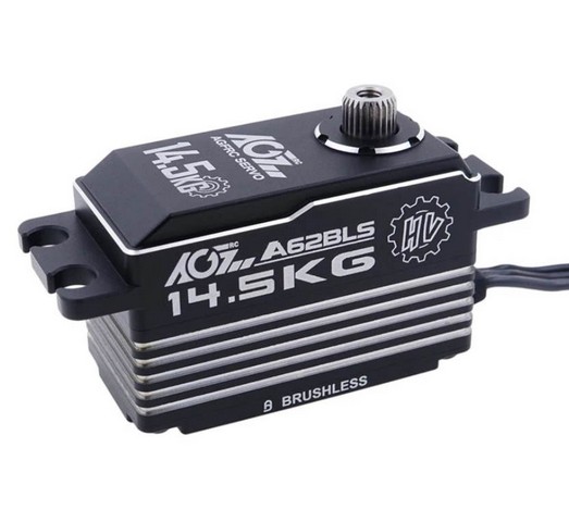 AGF-RC A62BLS - 14.5KG High Speed Programmable Low Profile Digital Servo