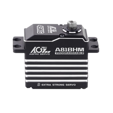 AGF-RC A81BHM - Strengthen Steel Gear 45KG 0.085S Durable Brushless Programmable Servo