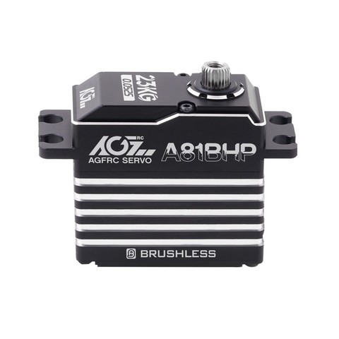 AGF-RC A81BHP - 23KG 0.052s Ultra Fast Speed HV Steel Gears Brushless Standard Servo