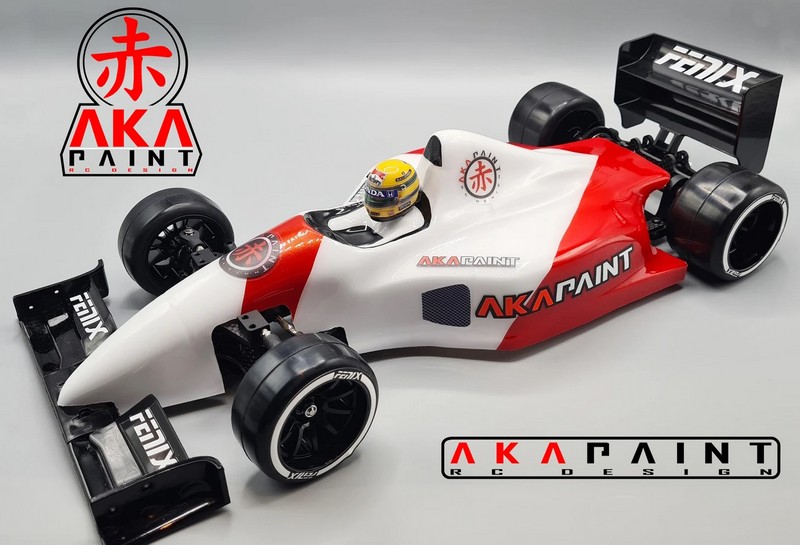 AKA Paint AKA-B-GOO - F1 clear body 1/10