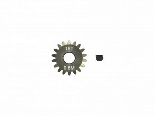 Arrowmax AM-308018 - Pinion Gear 0.8M (Mod) - 18T (7075 Hard) - Clicca l'immagine per chiudere