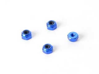 Atomic 2mm Alu. Hex. Lock Nut - Pro Ver. (Blue)