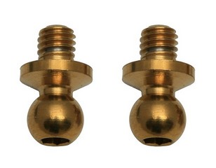 Associated Factory Team TiN 3.25 mm Ballstuds, short neck