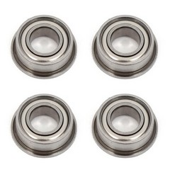 Associated FT Ball Bearings, 4x8x3mm, flanged