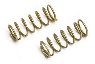 Associated FT Micro Shock Spring, gold 12.0 lb. hard