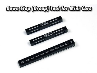 Atomic Down Stop (Droop) Tool for Mini Cars - Clicca l'immagine per chiudere