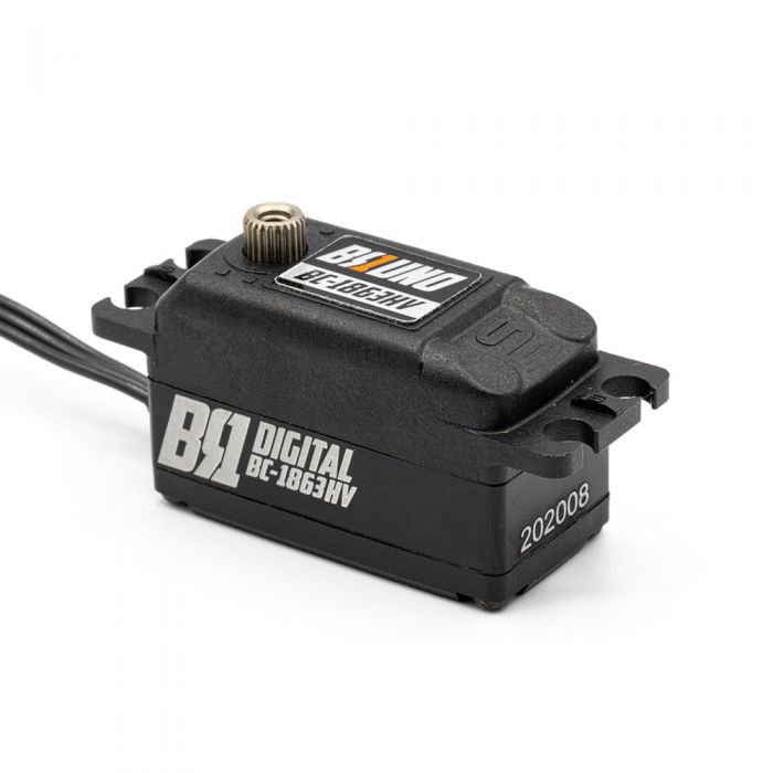 Bruno BC-1863LWHV - Long Wire BRUNO Low Profile High Speed Brushless Servo