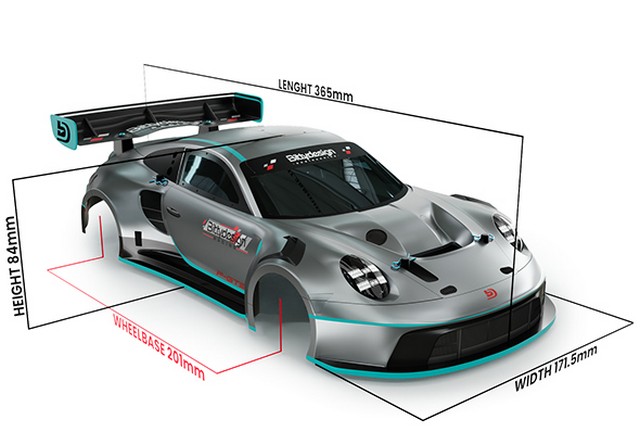 BittyDesign BDGT12-PGT3R - Carrozzeria GT12 P-GT3R