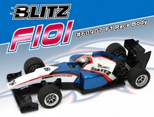 Blitz FLASH F101 1/10 Formula Body 1.0mm