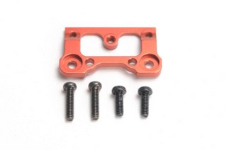 PN Racing Mini-Z V2 Alum Interchangeable Front Body Mount Base (Orange)