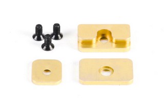 PN Racing Mini-Z Brass Weight Set for V2 Interchangeable Front Body Mount