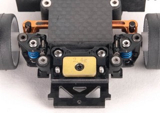 PN Racing Mini-Z Brass Weight Set for V2 Interchangeable Front Body Mount