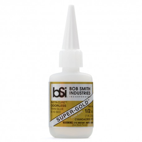 BSI Products BSI121 - Super-Gold Cyanoacrylate Thin Foam Safe Odorless 14g (1/2 oz)