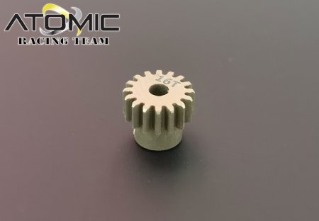 Atomic BZ3-UP13-16 - Hard Coated 64DP Pinion 16T (BZ3, FFZ, DRZ)