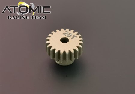 Atomic BZ3-UP13-20 - Hard Coated 64DP Pinion 20T (BZ3, FFZ, DRZ)