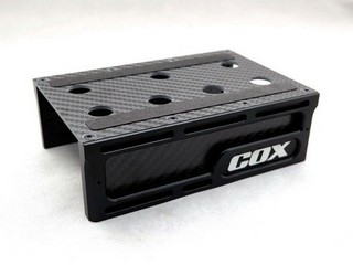 PPM-RC COX Chassis Set-up Carbon Stage (Black)