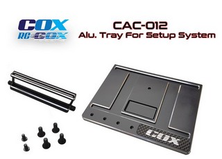 PPM-RC Racing COX Alu. Tray For Setup System