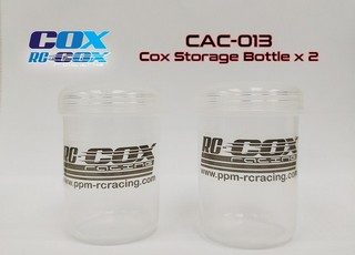 PPM-RC Racing COX Storage Bottle x 2 - Clicca l'immagine per chiudere