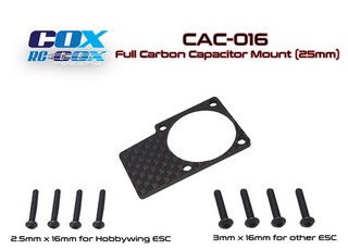 PPM-RC Racing COX Full Carbon Capacitor Mount (25mm)
