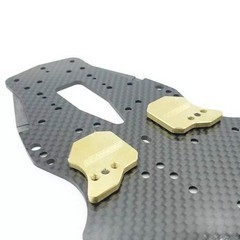RC MAKER "Weight Shift" Adjustable LCG Chassis Weights for Awesomatix (Front)(2)