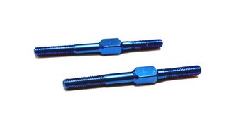 Team CSO Alu 3x40mm Adj Turnbuckle (Blue) 2pcs