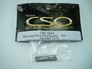 Team CSO Rear Arm Pivot Pin (Outside) - 2pcs