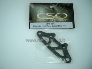 Team CSO Composite Front Upper Bumper Plate (1pcs)