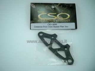 Team CSO Composite Front Upper Bumper Plate (1pcs)