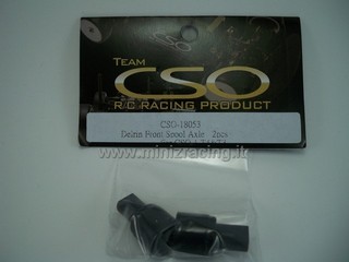Team CSO Derline Front Spool Axle (2pcs)
