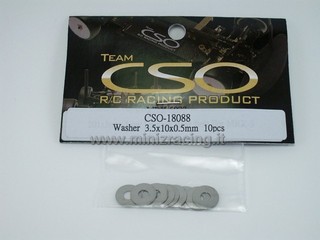 Team CSO Washer 3.5x10x0.5mm (10pcs)