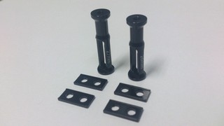 Team CSO Alu 1mm Upper Deck Spacer Set (26,27mm post) for CSO1 T4