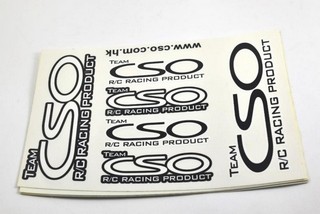 Team CSO Decal 148mm x 210mm