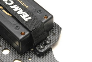 Team CSO Adjustable Battery Holder With Velcro Tape - Orange - Clicca l'immagine per chiudere