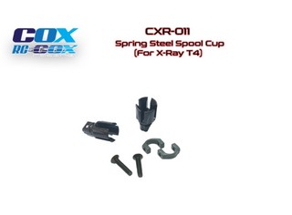 PPM-RC Racing CXR-011 - Spring Steel Spool Cup (For X-Ray T4)