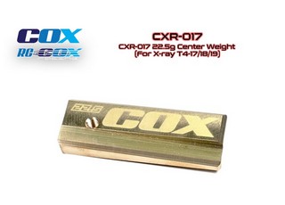 PPM-RC Racing 22.5g Center Weight (For X-ray T4-17/18/19)