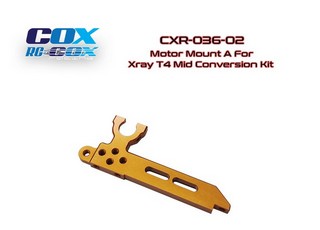 PPM-RC Racing CXR-036-02 - Motor Mount A for Xray T4 Mid Conversion Kit