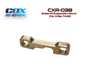 PPM-RC Racing COX Brass FR Suspension Mount (For X-Ray T4-20)