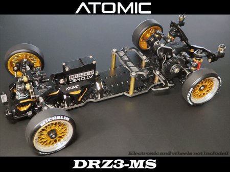 Atomic D3MS-KIT - DRZ3 MS RWD Drift Chassis Kit (No Electronic)