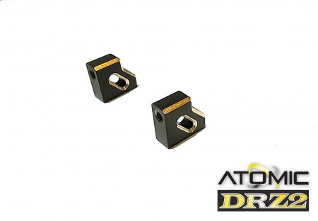 Atomic DRZV2 Brass Servo Mount (1 pair 2.8 gram)