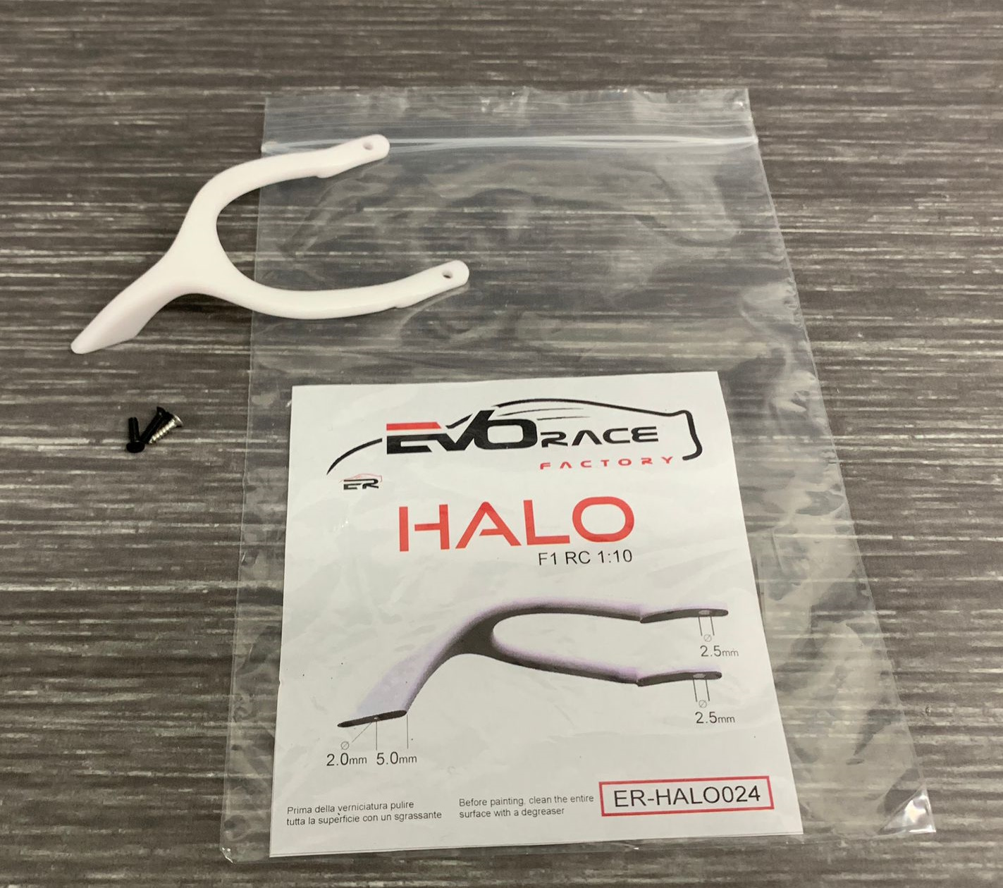 Evo Race ER-HALO-024 - Halo Kit for 1:10 Formula 1