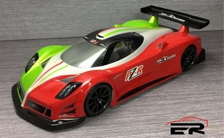 Evo Race PZ-R 1/10 190mm GT body (USGT homologated)