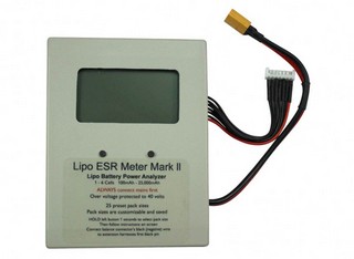 ESR - Lipo ESR Meter Mark II (Internal Resistance Meter)