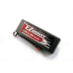 EZPower Rally Legends Lipo 5700 Mah 7.4 Turbo Pack 50/100C